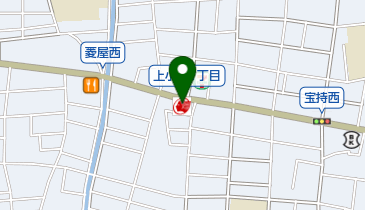 菱屋西SS / 北平石油(株)の地図画像
