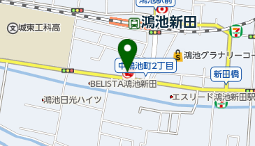 鴻池新田SS / 鴻池石油(株)の地図画像