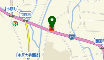 西田SS / (有)中根石油の地図画像