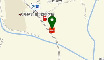 紫合SS / 川辺石油の地図画像