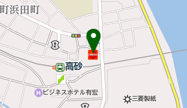 高砂SS / (株)秋元石油店の地図画像