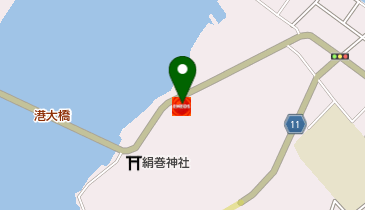 豊岡港SS / 宇上石油店の地図画像