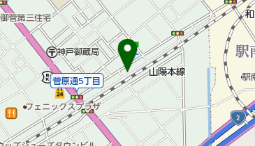 菅原通SS / 石本商事(株)の地図画像