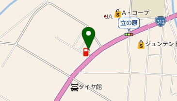 和田山SS / 虎屋石油の地図画像