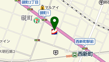 セルフステーションあかし / コスモ石油販売(株)の地図画像