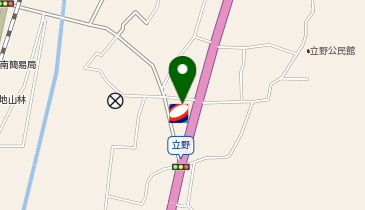 ニュー朝来SS / 秋山石油店の地図画像