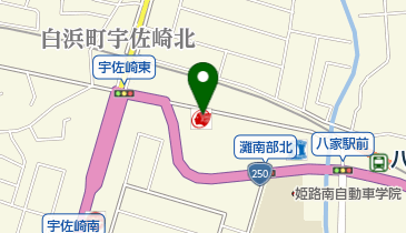 白浜SS / 三木産業(株)の地図画像