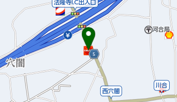 法隆寺ICSS / 土江石油の地図画像