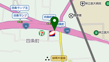 橿原四条SS / 森本石油(株)の地図画像