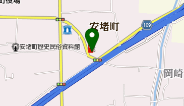 安堵SS / 松田石油(株)の地図画像