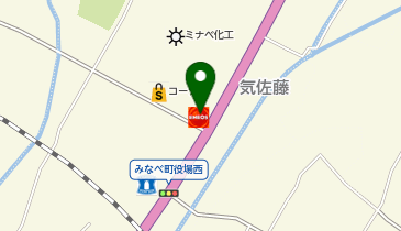 みなべSS / (株)三前商店の地図画像