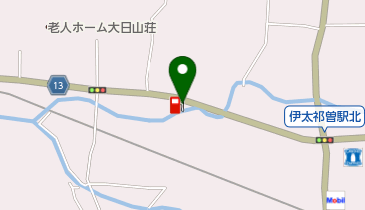 パワーステーション伊太祁曽 / (有)上西石油店の地図画像