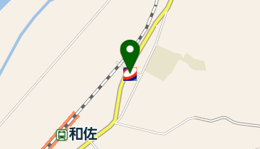 和佐 / 小西石油店の地図画像