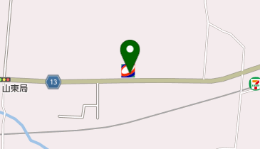 山東 / (有)稲田農薬の地図画像