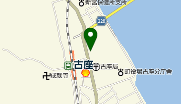古座 / (有)小山石油店の地図画像