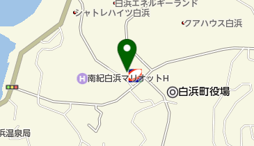 白浜湯崎 / まなべ石油販売の地図画像