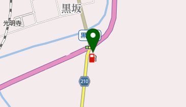 黒坂SS / 長尾石油店の地図画像