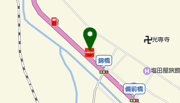 智頭宿SS / (有)中村伊平商店の地図画像