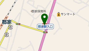 郡家南SS / (株)たけうちの地図画像