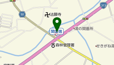 NORIA関金SS / 金田石油(有)の地図画像