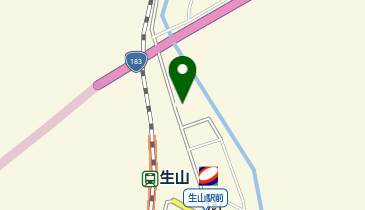 生山SS / (有)前田石油店の地図画像