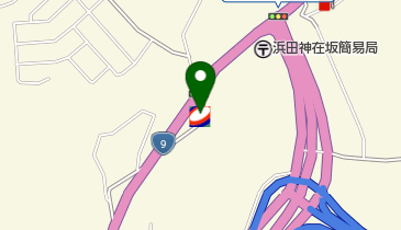 浜田東SS / 浜田石油(株)の地図画像