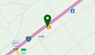 神門SS / (有)田原石油の地図画像