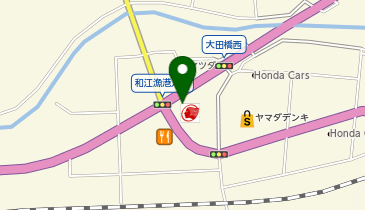 大田国道SS / 大田石油(株)の地図画像