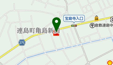 連島町SS / (有)渡辺石油店の地図画像