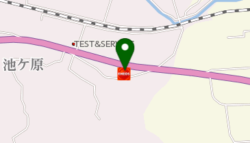 池ヶ原SS / (株)橋本石油店の地図画像