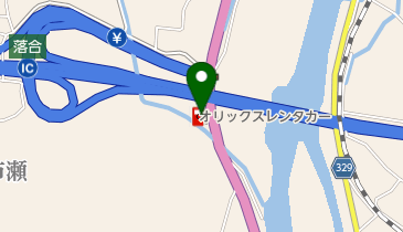 落合インターSS / 東真産業(株)の地図画像