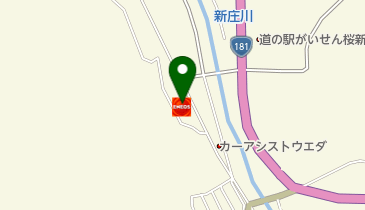 新庄さくら通りSS / (有)平池石油店の地図画像