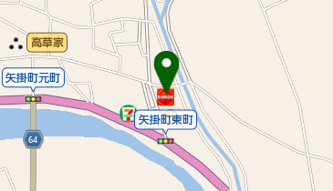 矢掛SS / 河上石油(株)の地図画像