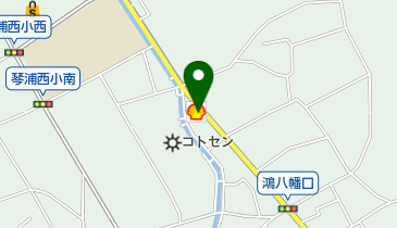 下之町SS / (有)角南石油店の地図画像