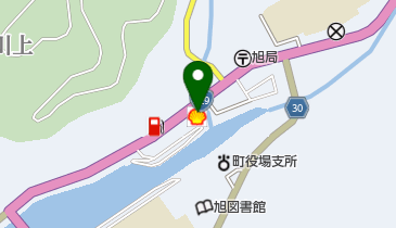 旭町SS / (株)旭石油店の地図画像