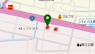 岡山青江SS / (株)角藤田の地図画像