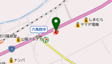 鴨方SS / 横山石油店の地図画像