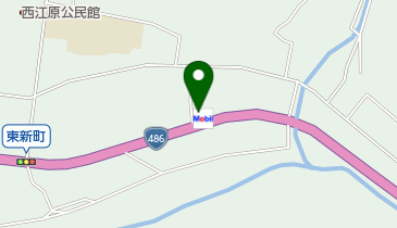 井原SS / (有)西江原石油の地図画像