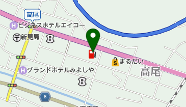 新見セントラルSS / 山佐(株)の地図画像