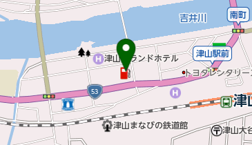 津山SS / ペガサス産業(株)の地図画像