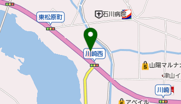 東津山SS / ペガサス産業(株)の地図画像