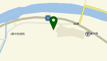 備中SS / JA晴れの国岡山の地図画像