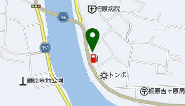 柵原SS / (有)柴原石油店の地図画像