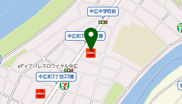 中広SS / 山久石油(株)の地図画像