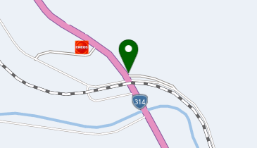 受原SS / (有)妹尾石油店の地図画像