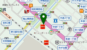 Dr.Drive セルフ呉駅前通りSS / ダイヤ石油(株)の地図画像