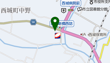 備後西城SS / (有)西城石油の地図画像