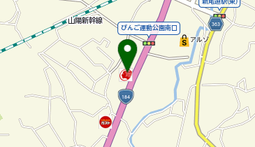 新尾道SS / 備後燃料(有)の地図画像