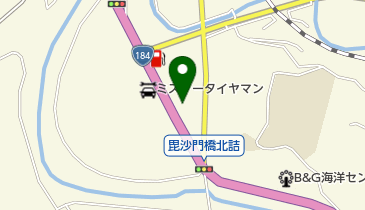 吉舎バイパスSS / 田原石油店の地図画像