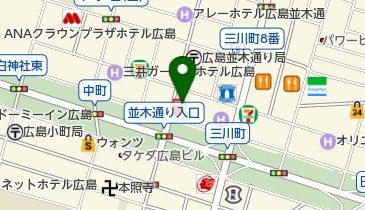 並木通りSS / (有)榎崎石油店の地図画像